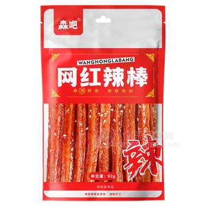 森吧網(wǎng)紅辣棒調(diào)味面制品92g