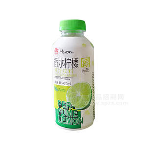 海鷺香水檸檬果汁飲料瓶裝招商代理420ml