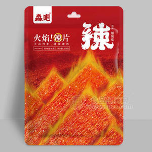 森吧火焰辣片调味面制品爆辣味4元招商108g