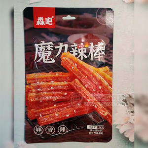 森吧魔力辣棒調(diào)味面制品鮮辣味3元招商62g