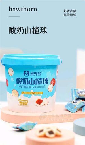 米兜熊酸奶山楂球128g
