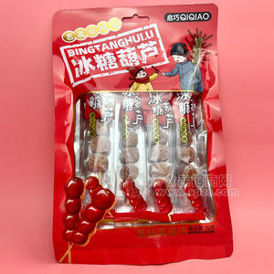 启巧冰糖葫芦果糕类蜜饯老北京风味72g