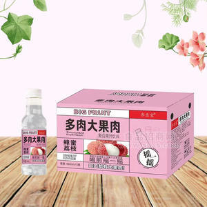 齊樂寶蜂蜜荔枝復(fù)合果汁飲料450mlx15瓶
