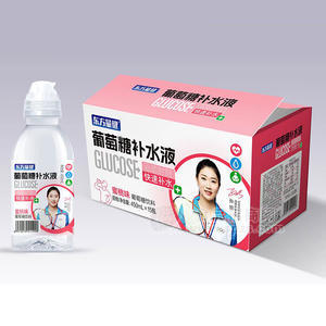 东方量健葡萄糖补水液饮料蜜桃味450mlX15瓶