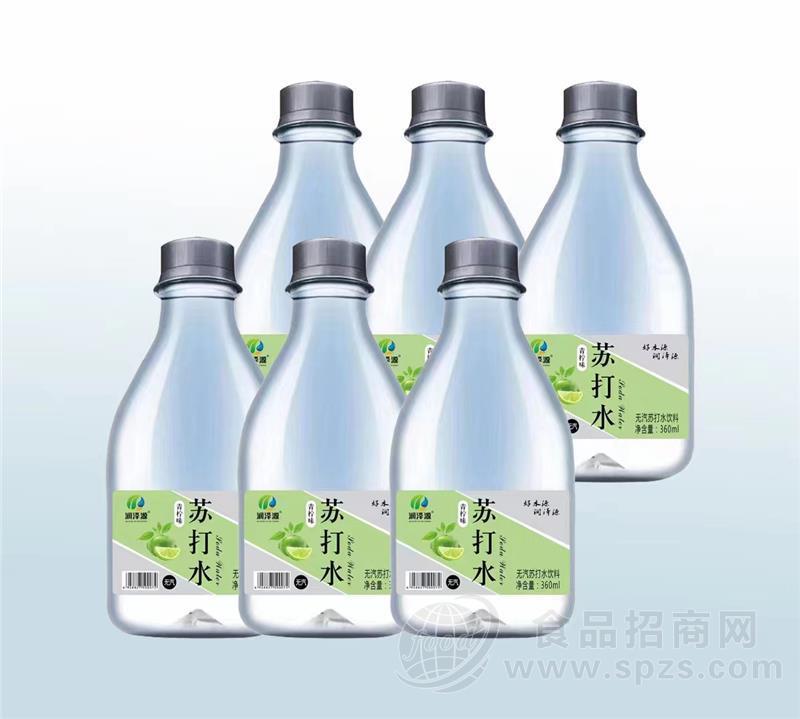 润泽源无气苏打水饮料青柠味