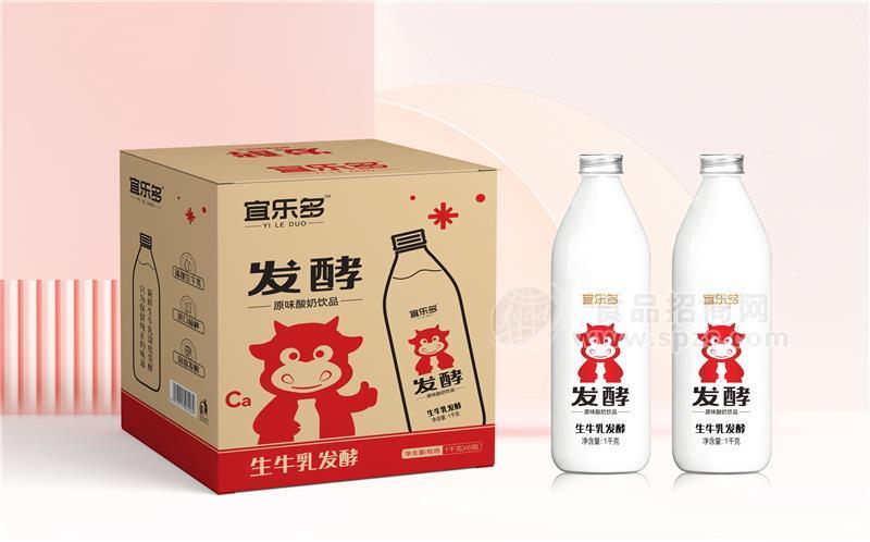 宜乐多生牛乳发酵箱装