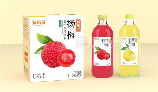 宜樂多楊梅汁雙柚汁復(fù)合果汁飲料