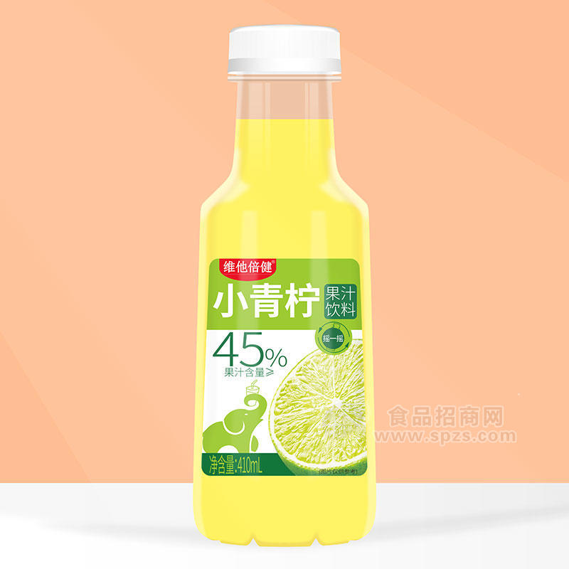 维他倍健小青柠果汁饮料410ml