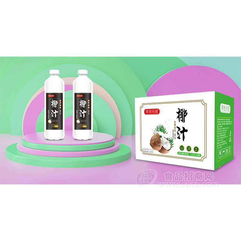 唯唯倍健椰汁植物蛋白饮料1.25Lx6瓶