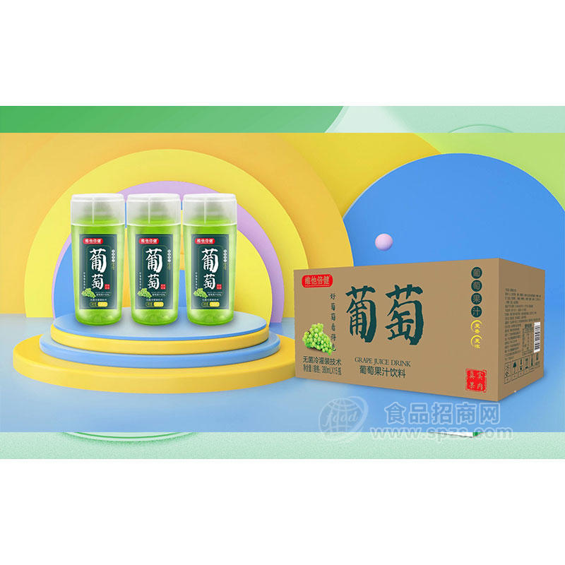 唯唯倍健葡萄果汁饮料380mlX15瓶