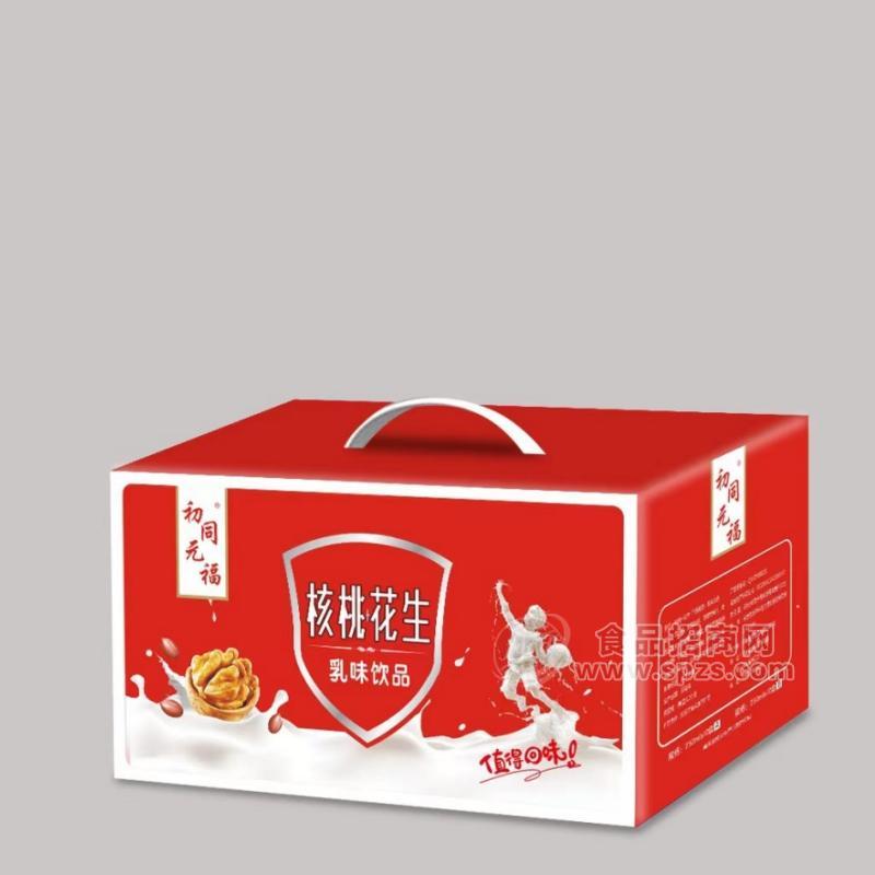 初同元福核桃花生乳味饮品礼盒