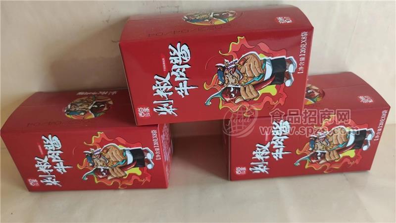 舌当家剁椒牛肉酱20g×8袋装