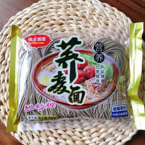 福全面道蕎麥面半干面400g