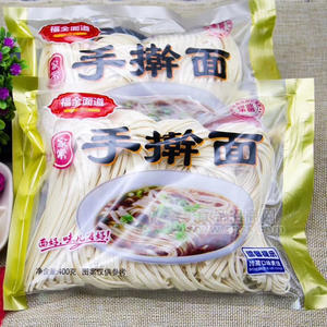 福全面道家常手搟面400g