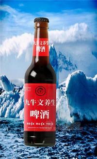 九牛文养生啤酒268毫升玻璃瓶