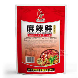 鮮三鮮麻辣鮮麻辣味固態(tài)復(fù)合調(diào)味料800g