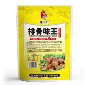 鮮三鮮排骨味王固態(tài)復合調(diào)味料800g