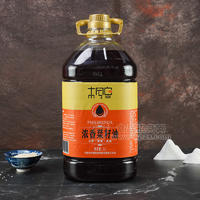 木兮泉濃香菜籽油超大瓶裝招商5L