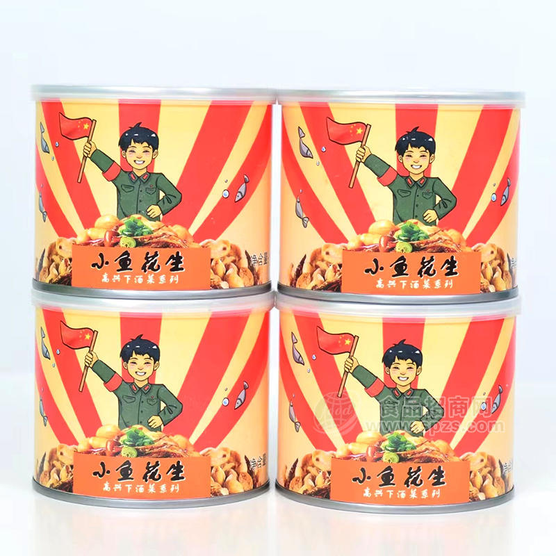 小鱼花生下酒菜好吃盒装招商 