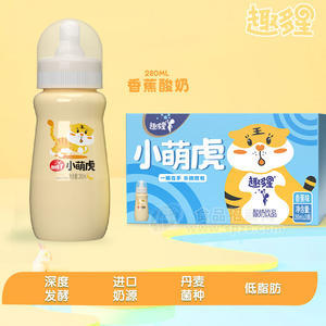 趣多星香蕉味酸奶饮品箱装招商280ml×20瓶