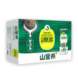 山營(yíng)養(yǎng)石磨原漿飲品箱裝招商