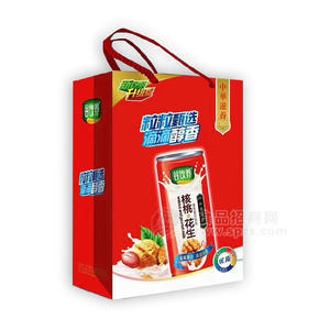 谷饮养核桃花生饮料礼盒装招商