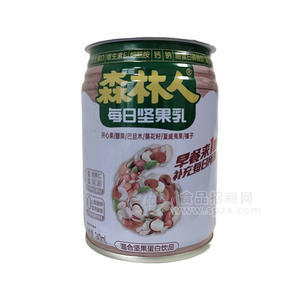 森林人堅果乳混合堅果蛋白飲品罐裝招商240ml