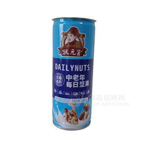 狀元官中老奶奶每日堅果復(fù)合蛋白飲品罐裝招商240ml