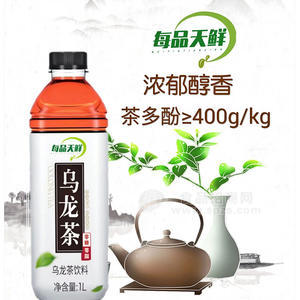 每品天鮮濃郁醇香烏龍茶飲料1L