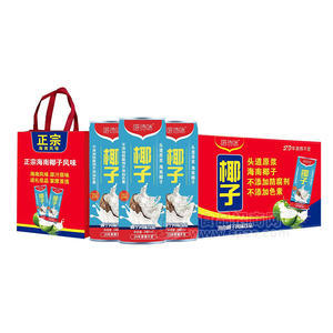 嗒詩(shī)咪椰子汁原漿風(fēng)味飲品盒裝招商240ml