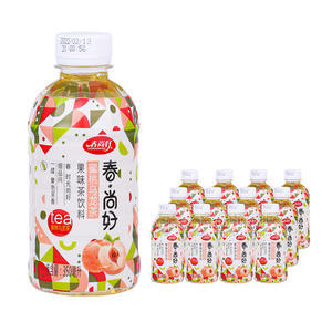 春尚好蜜桃烏龍茶果味茶飲料350ml