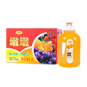 春尚好墩墩金桔复合果汁饮料1.5Lx6瓶