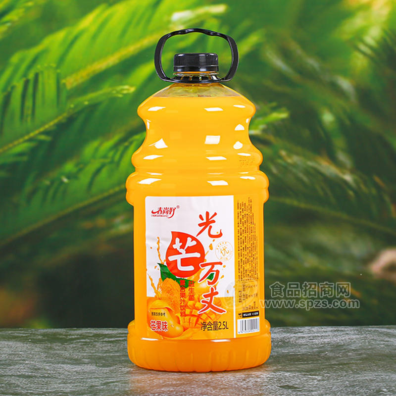 春尚好芒果味益生菌復(fù)合果汁飲料2.5L