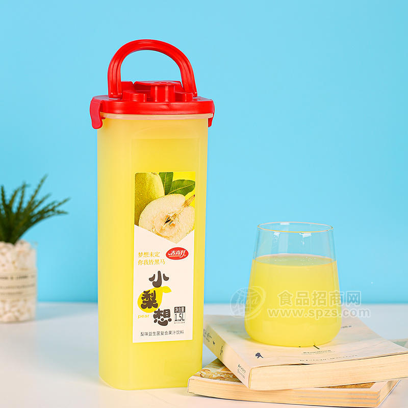 春尚好小梨想梨味益生菌復(fù)合果汁飲料1.5L