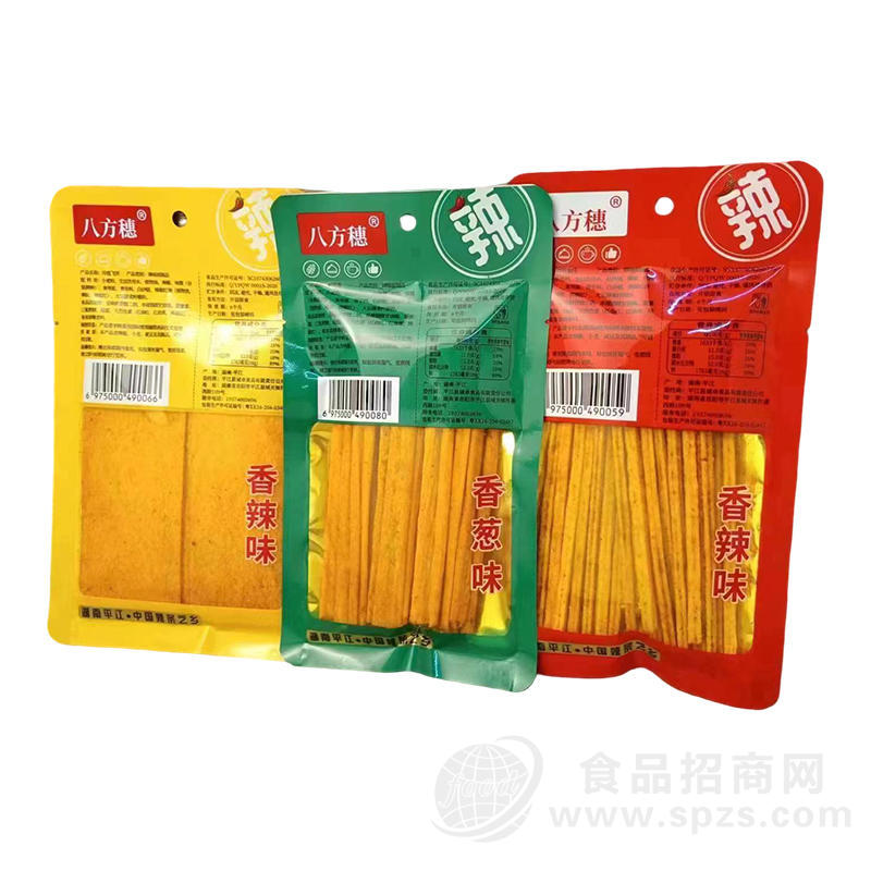 八方穗香葱味辣条包装袋装招商