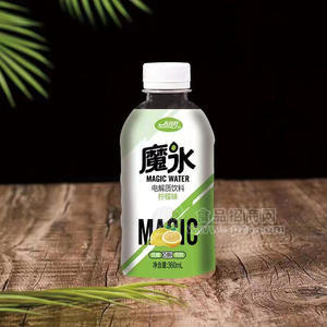 春尚好檸檬味魔水電解質(zhì)飲料瓶裝飲料360ml