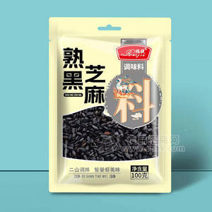 瑞捷熟黑芝麻調(diào)味料100g