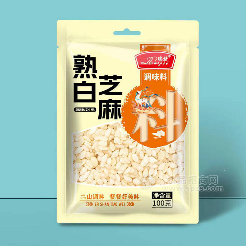 瑞捷熟白芝麻调味料100g