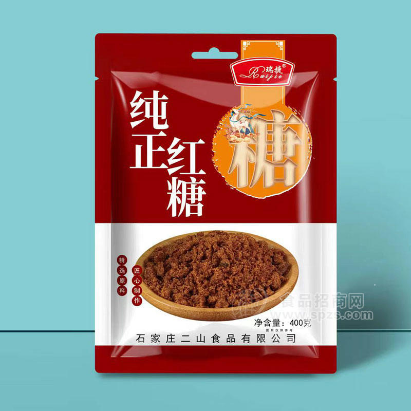 瑞捷純正紅糖400g