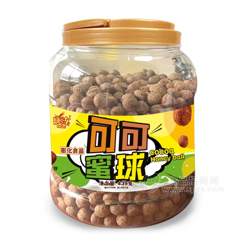 嗨谷乐可可蜜球膨化食品439g