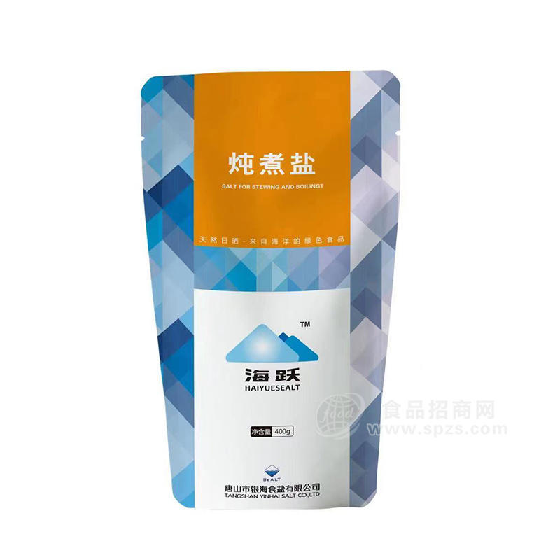 海跃炖煮盐袋装招商400g