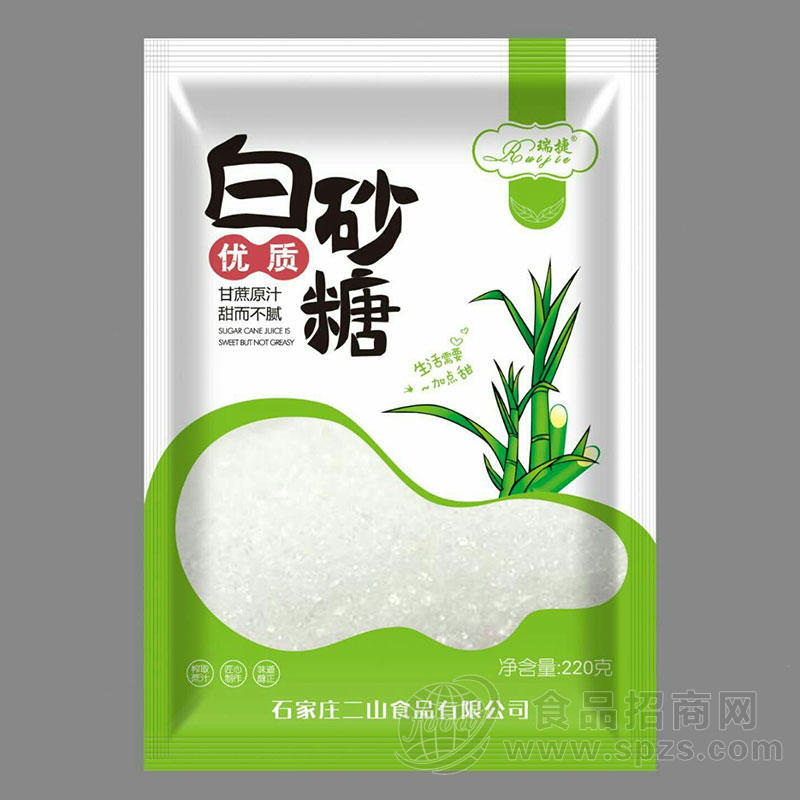 瑞捷优质白砂糖220g