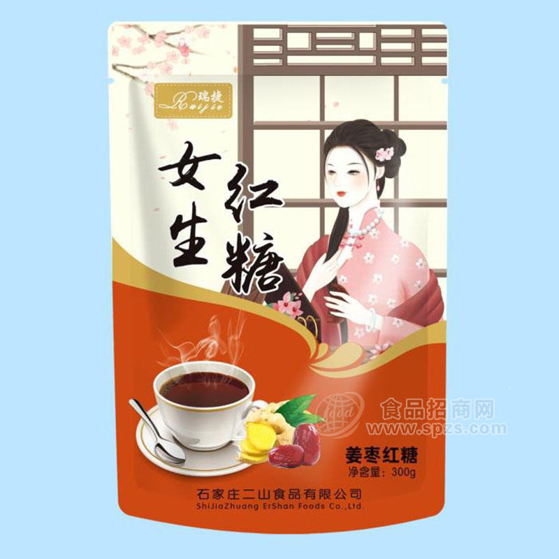 瑞捷女生红糖姜枣红糖300g
