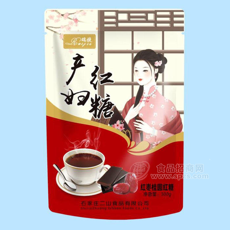 瑞捷產(chǎn)婦紅糖紅棗桂圓紅糖300g