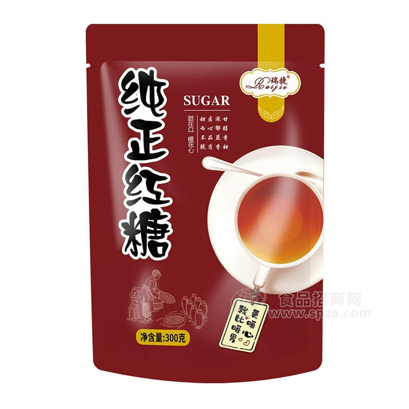 瑞捷純正紅糖300g