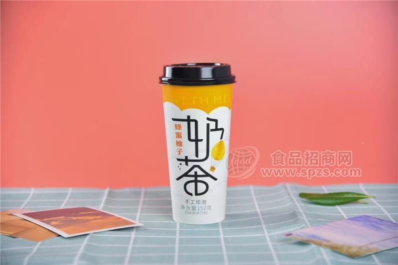 蜂蜜柚子奶茶手工现泡风味固体饮料