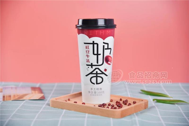 紅豆牛乳奶茶手工現(xiàn)泡風(fēng)味固體飲料