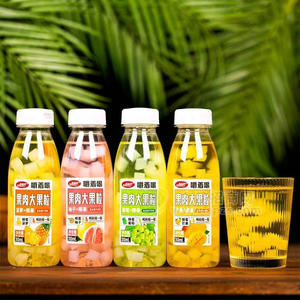 春尚好葡萄菠萝柚子芒果复合果汁瓶装招商310ml
