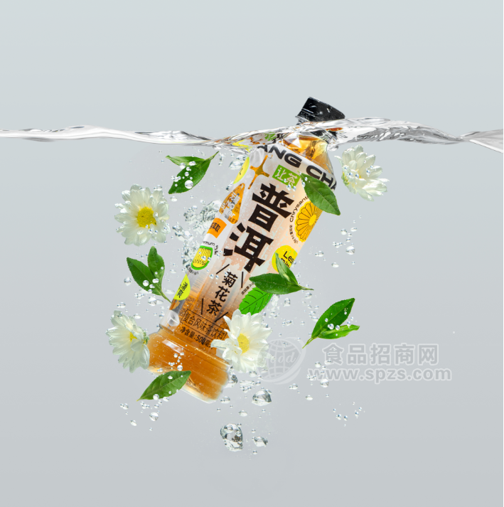 让茶普洱菊花茶复合风味茶饮料