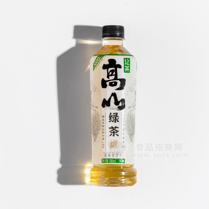 讓茶高山綠茶原味茶飲料